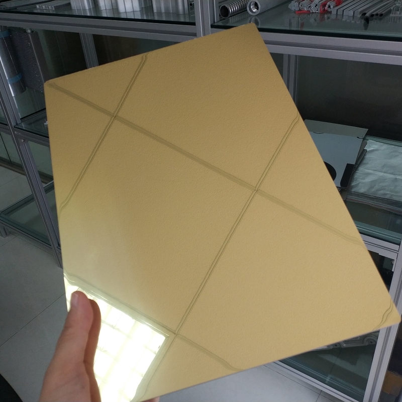 Waterproof Aluminum Mirror Sheet 1mm 2mm 3mm Thickness Perforated Exterior